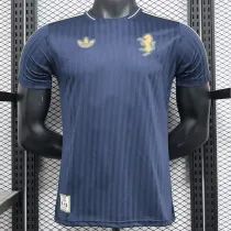 24/25 JUV Royal Blue Retro Commemorative Edition Player Version T- Shirt
