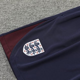 24/25  England  Blue Purple Training Shorts Pants （蓝紫）