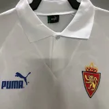 1995 ZARAGOZA Home White Retro Soccer Jersey