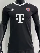 24/25 Bayern Black Goalkeeper Player Version Soccer Jersey