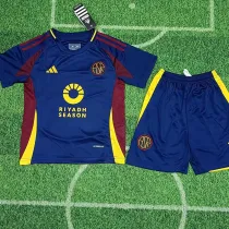 24/25 Roma Third  Kids Soccer Jersey