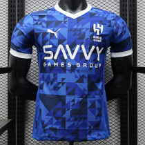 24/25 Al-Hilal Home Player Version Soccer Jersey