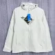 24/25 Clover White Casual  Assault  Hooded Windbreaker (Y17连帽冲锋衣）
