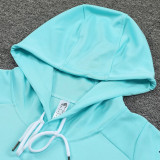 24/25 RMA Laket Blue Hooded  Tracksuit(湖蓝色）