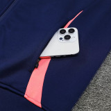24/25  Man Utd Dark Blue Jacket Tracksuit