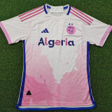 24/25  Algeria Pink Player Version Soccer Jersey#A30
