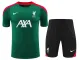 24/25 LIV Green Training Short Suit(绿色红肩）