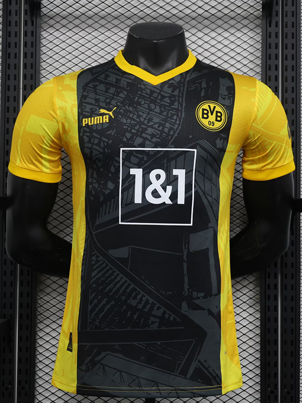 24/25 Dortmund Black and Yellow Special Edition Player version Soccer Jersey