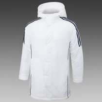 24/25 G228 White Hooded Cotton Coat