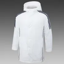 24/25 G228 White Hooded Cotton Coat
