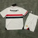 25/26 Sao Paulo Home Kids Soccer Jersey