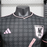 24/25 Japan Black（Pink knife）Player Version Soccer Jersey（粉黑袖口）