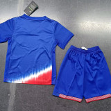 24/25 USA  Away Kids Soccer Jersey