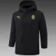 24/25 ACM  Black Hooded Cotton Coat G253金色队标