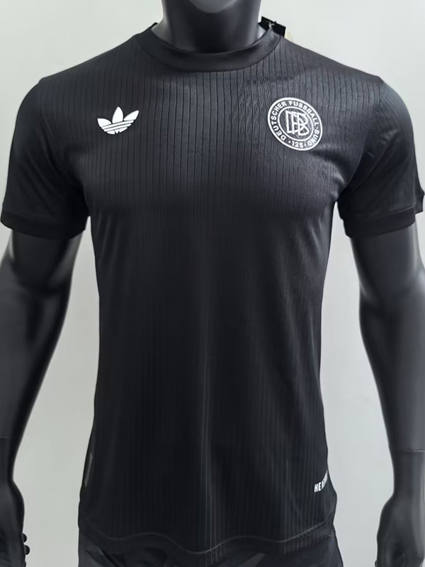 25/26 Germany 125th Anniversary Edition Black  Player Version Soccer Jersey