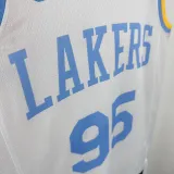 22/23 LAKERS ANDERSON # 95 White Top Quality Hot Pressing NBA Jersey(圆领)