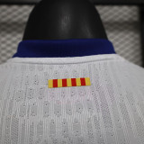 25/26 BAR White  Player Version Soccer Jersey(大胸花）