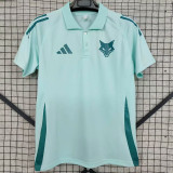 25/26 Cruzeiro Light Green Polo Training shirts（翻领）