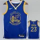 22/23 WARRIORS GREEN #23 Blue Top Quality Hot Pressing NBA Jersey (V领)