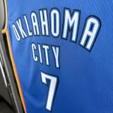 22/23 OKC Thunder HOLMGREN #7 Blue Top Quality Hot Pressing NBA Jersey