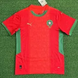 24/25 Morocco Home Fans Soccer Jersey