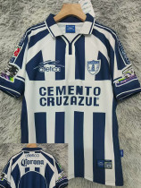 1999 Pachuca Home Retro Soccer Jersey(Print all sponsors/全广告)