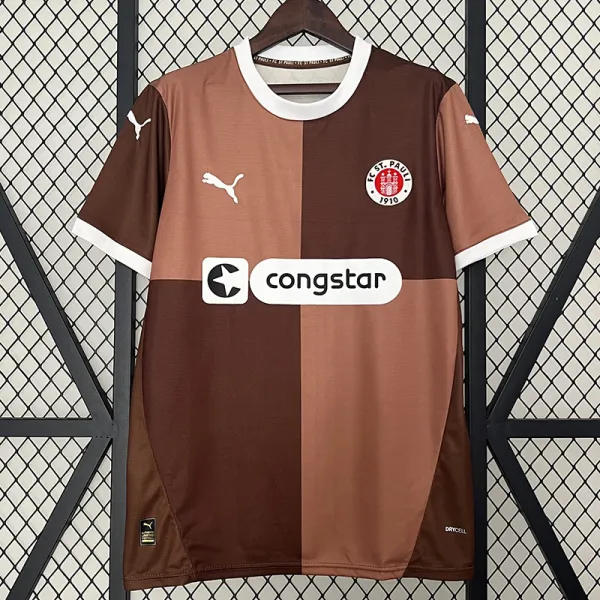24/25 St. Pauli Home Fans Soccer Jersey