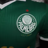 24/25 Palmeiras Home Player Version Soccer Jersey