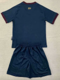 24/25 Heart of Midlothian Third  Kids Soccer Jersey(儿童套装）