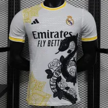 24/25 RMA Whit Snake Image Special Edition Player Version Soccer Jersey