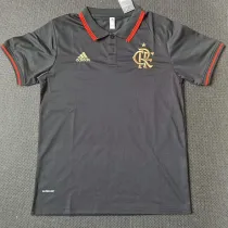 21/23 Flamengo Black Classic Polo Short Sleeve