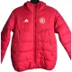 24/25  Internacional  Red Hooded Cotton Coat 连帽棉衣