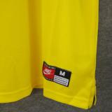 1998 Ronaldo # 9 Brazil Home Retro Soccer Jersey(印9号与名字）