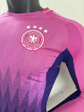 2024 Germany Away  Long Sleeve Player Version Soccer Jersey(长袖)