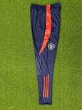 24/25 Man Utd Royal Blue Training Long Pants (Have Pocket)