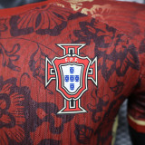 24/25 Portugal  Red Flower Special Edition Player Version Soccer Jersey