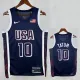 2024 Olympic Game USA TATUM # 10 Blue Basketball Jersey