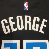 22/23 OKC GEORGE #13 Black Top Quality Hot Pressing NBA Jersey