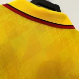 1995/1996 ACM Away Yellow Retro Soccer Jersey