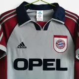 1998/1999 Bayern Away Retro Soccer Jersey