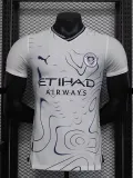 24/25 Man City White Special Edition Player Version Soccer Jersey