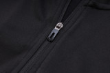 24/25 Algeria Black Half Pull Tracksuit #B709(半拉链)
