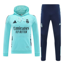 24/25 RMA Laket Blue Hooded  Tracksuit(湖蓝色）