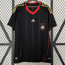 2010 Germany Black Retro Soccer Jersey