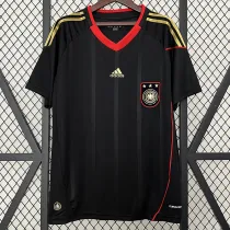 2010 Germany Black Retro Soccer Jersey