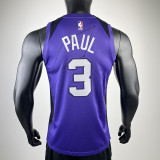 2017/18 SUNS PAUL #3 Royal Blue City Edition Top Quality Hot Pressing NBA Jersey