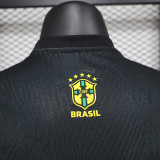 2024 Brazil Grey Special Edition Player Version Soccer Jersey
