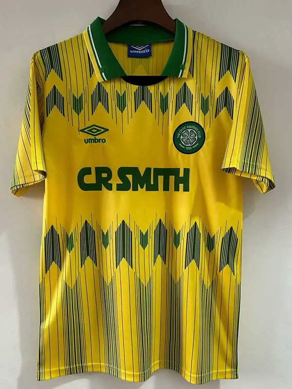 1989 Celtic Away Retro Soccer Jersey