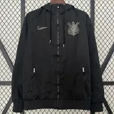 24/25 Corinthians Black Windbreaker