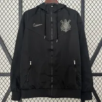 24/25 Corinthians Black Windbreaker